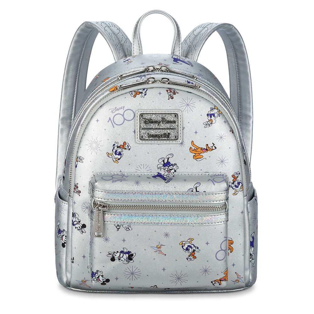 Mickey Mouse and Friends Disney100 Loungefly Mini Backpack is available online for purchase