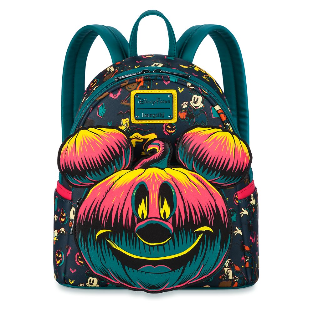 Mickey Mouse Halloween Glow-in-the-Dark Loungefly Mini Backpack can now be purchased online