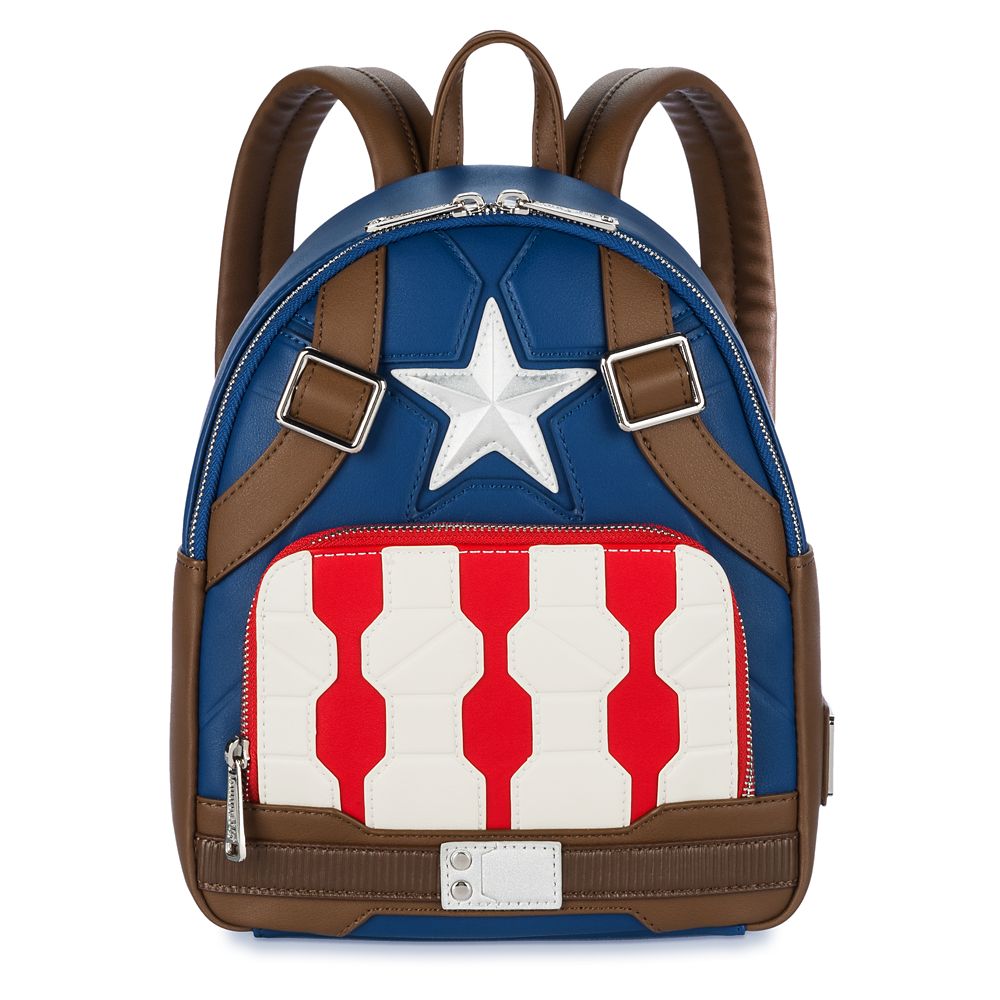 Captain America Loungefly Mini Backpack is now out for purchase