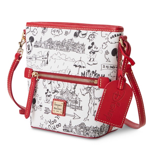 Mickey Mouse Sketch Art Dooney & Bourke Crossbody Bag | shopDisney