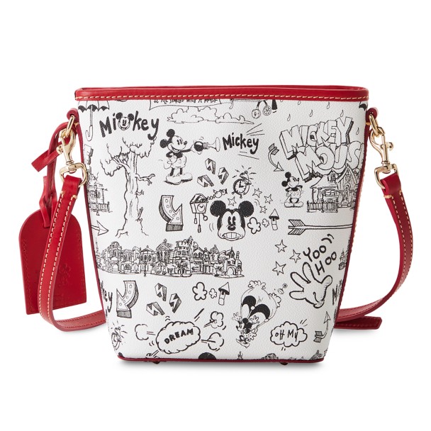 Disney Dooney & Bourke Bag - White Sketch - Crossbody