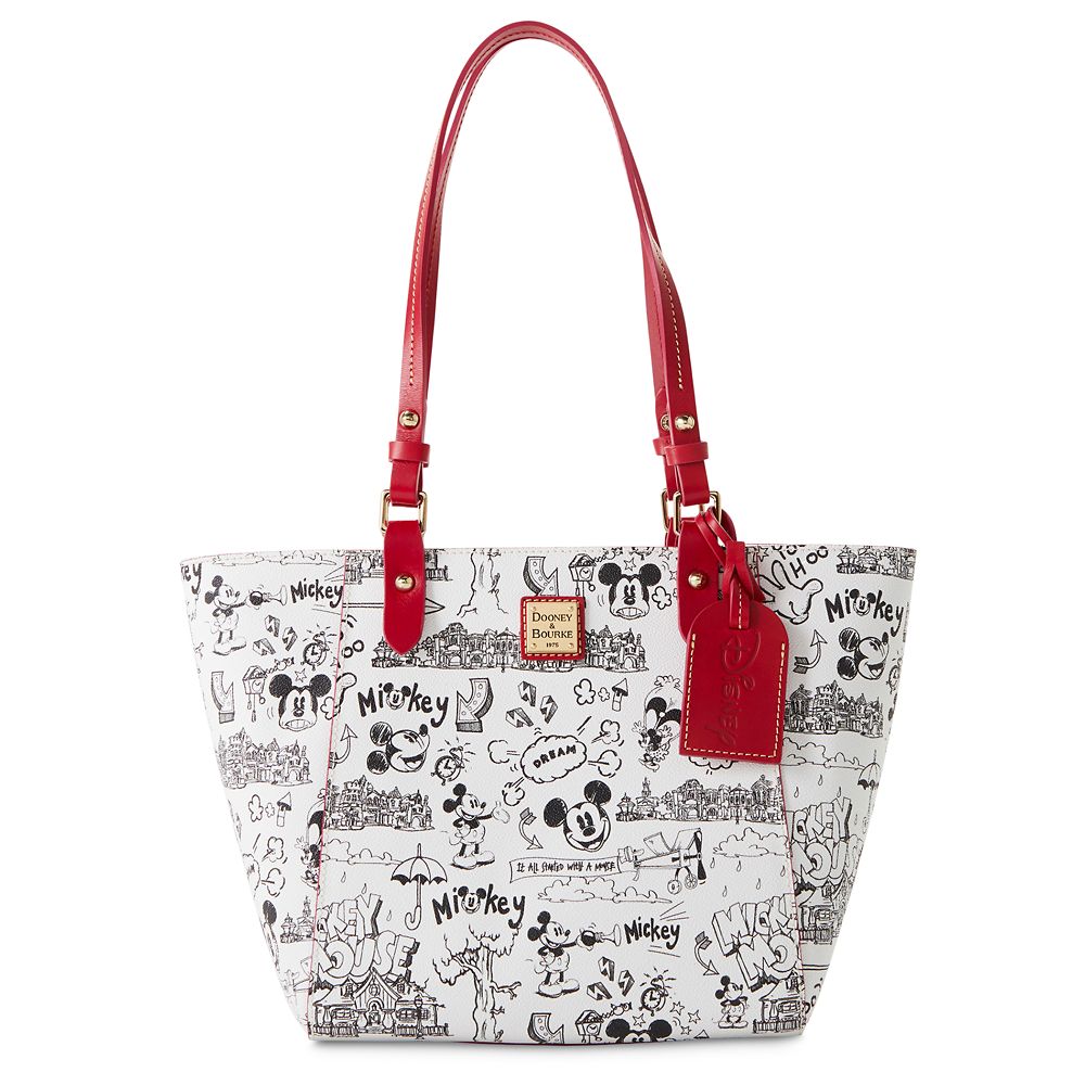 Red dooney discount and bourke tote