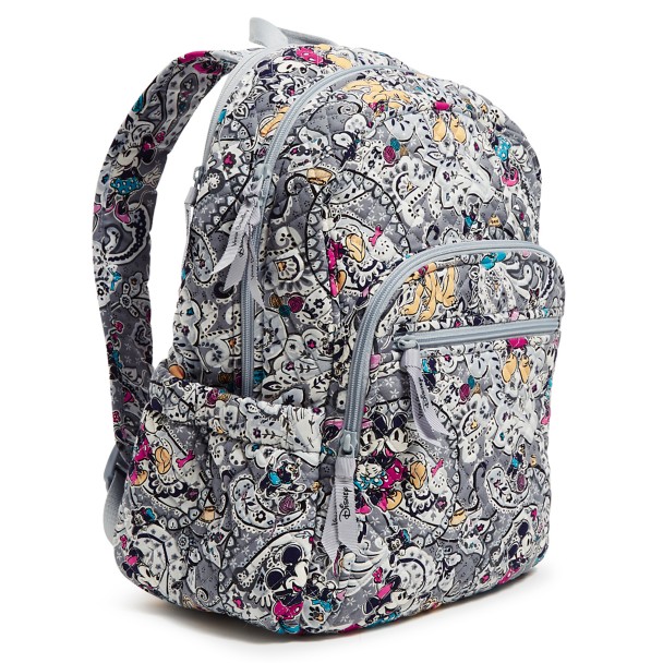 Mickey Mouse and Friends ''Piccadilly Paisley'' Campus Backpack by Vera Bradley