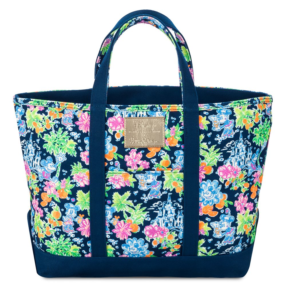 Mickey and Minnie Mouse Canvas Tote by Lilly Pulitzer – Walt Disney World available online