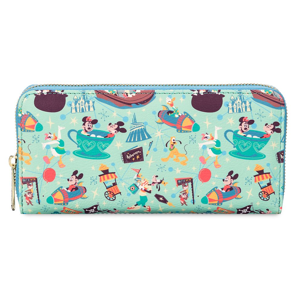Mickey Mouse and Friends Play in the Park Loungefly Wallet – Disneyland