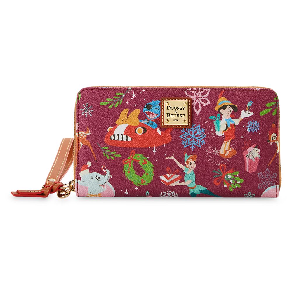 Disney Classics Christmas Dooney & Bourke Wristlet Wallet is now available for purchase