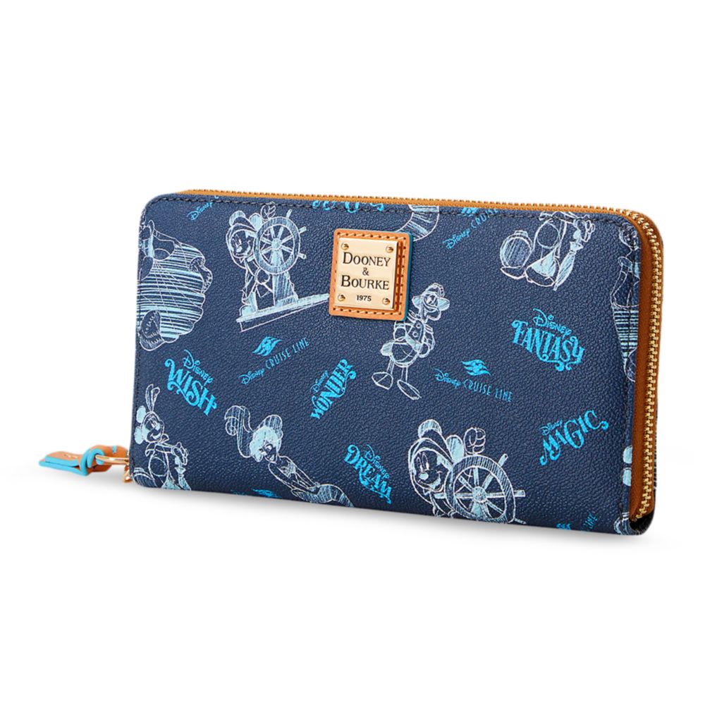 Disney Cruise Line Dooney & Bourke Wristlet Wallet Disney Store