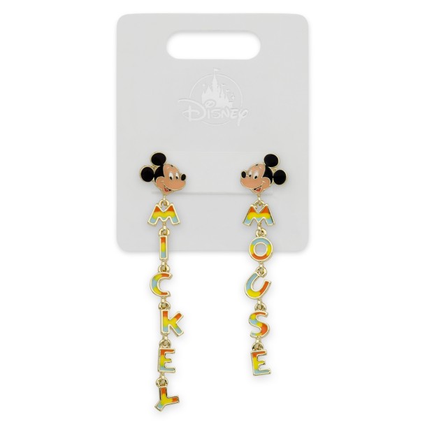 Mickey Mouse Dangle Earrings