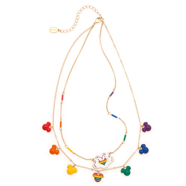 Mickey Mouse Layered Necklace – Disney Pride Collection