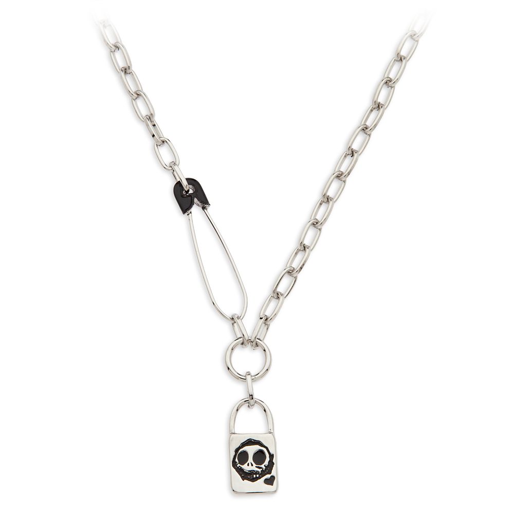 Jack Skellington and Sally Lock Necklace  The Nightmare Before Christmas Official shopDisney