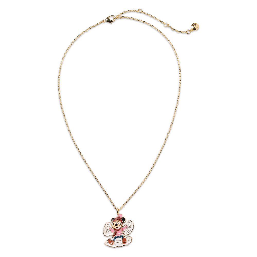 Minnie Mouse Snow Angel Homestead Necklace by BaubleBar has hit the shelves for purchase