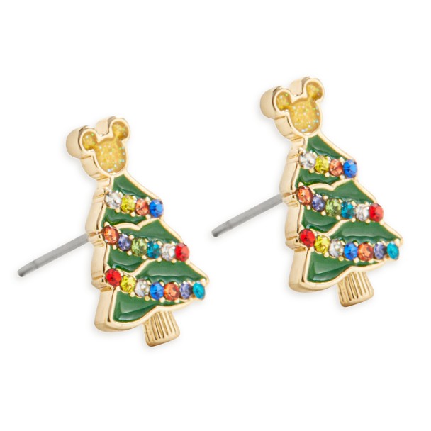 Mickey Mouse Icon Holiday Tree Earrings by BaubleBar