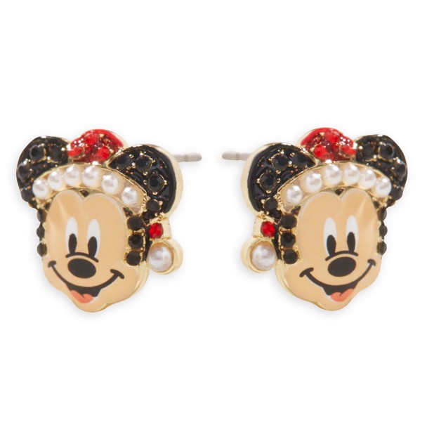 Santa Mickey Mouse Earrings by BaubleBar