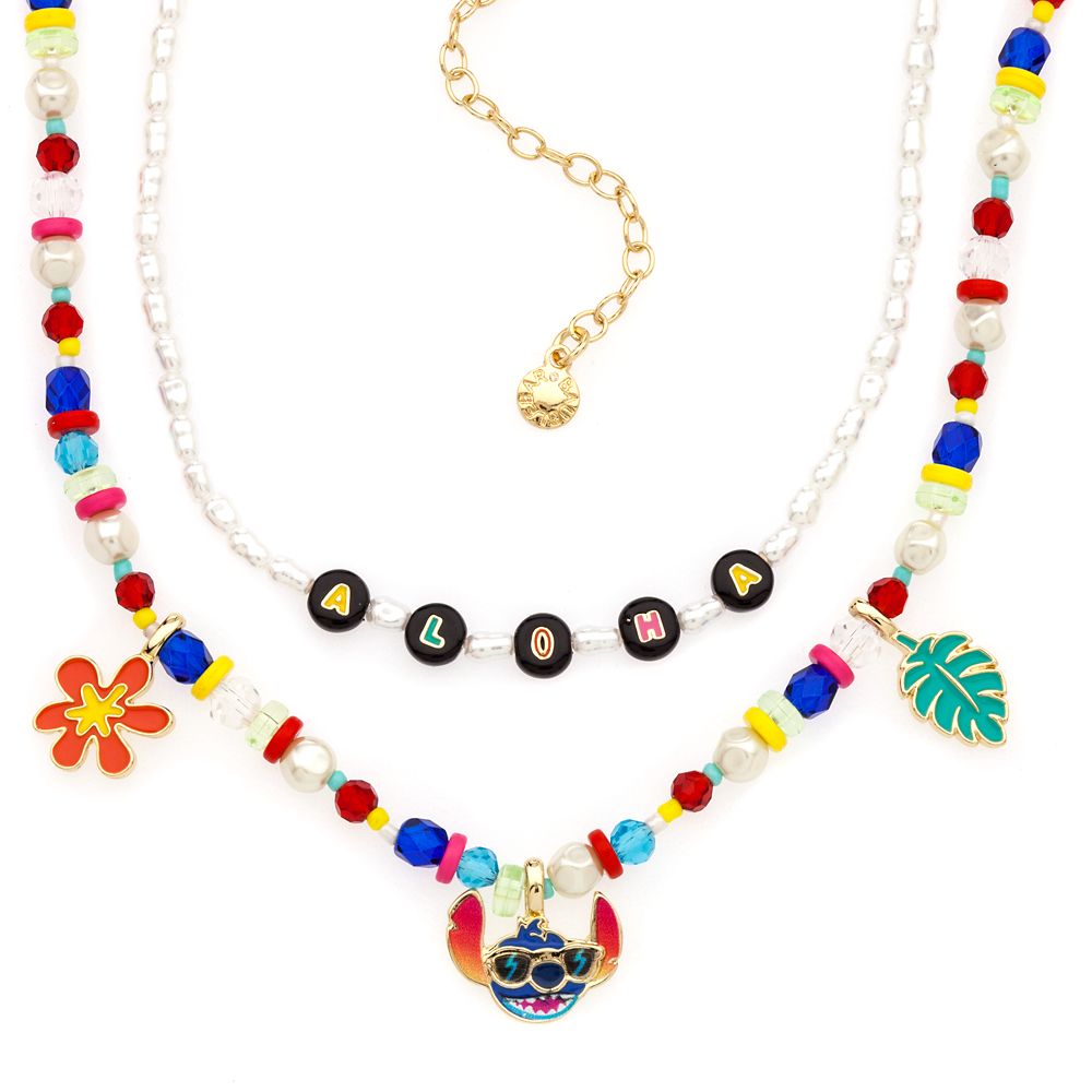 Lilo & Stitch Necklace Set by BaubleBar now available