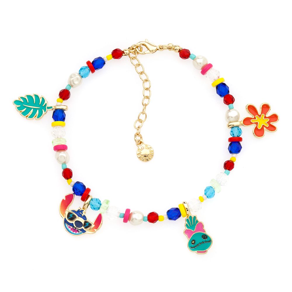 Lilo & Stitch Ankle Bracelet Set by BaubleBar is here now