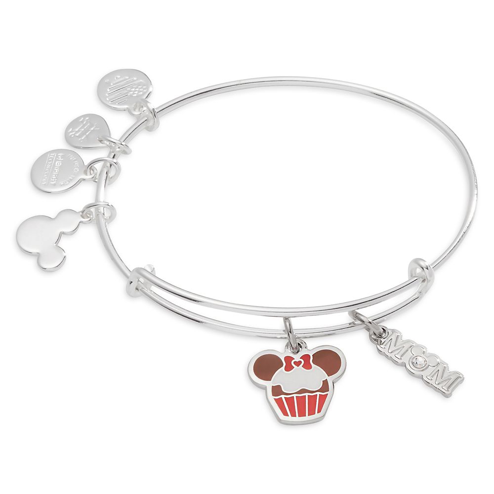 Minnie Mouse Icon Cupcake and ''Mom'' Bangle by Alex and Ani