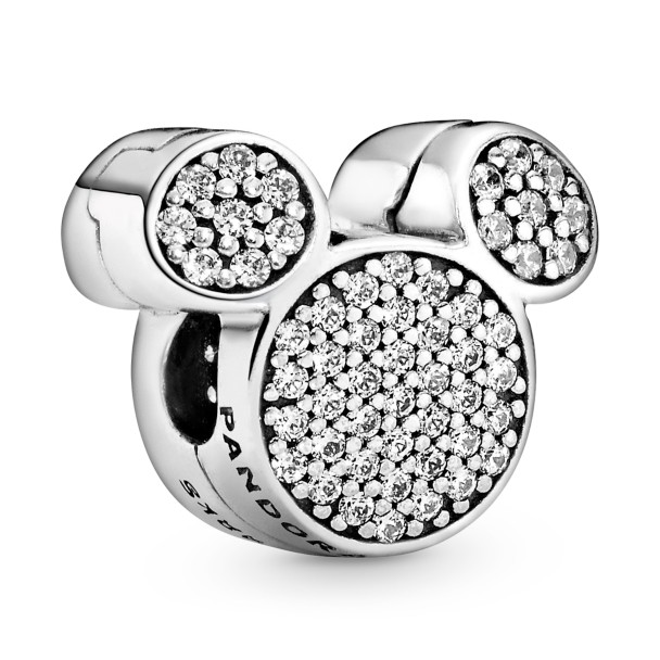 Mickey Mouse Icon Pavé Clip Charm by Pandora