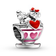 Mickey Mouse and Minnie Mouse Teacup Charm by Pandora – Mad Tea Party – Disney Parks