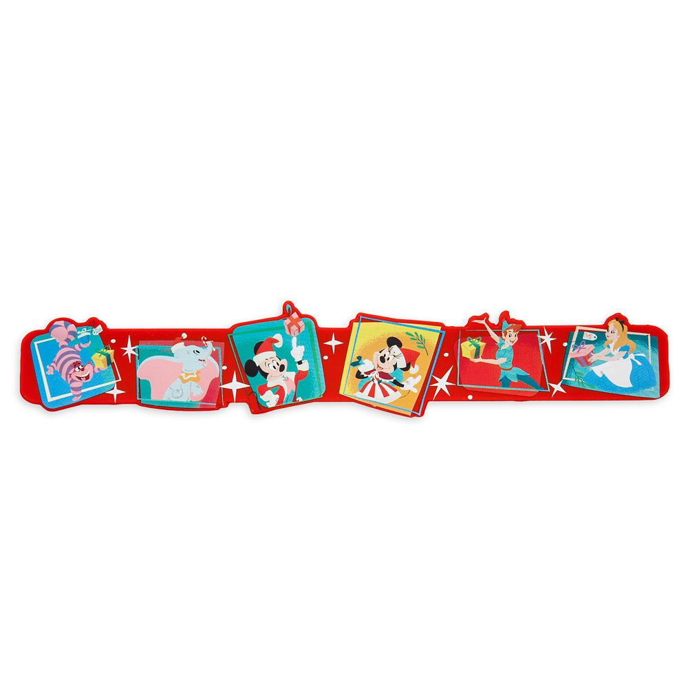 Mickey Mouse and Friends Holiday Slap Bracelet here now