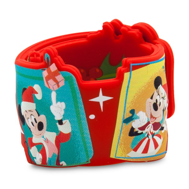 Mickey Mouse and Friends Holiday Slap Bracelet