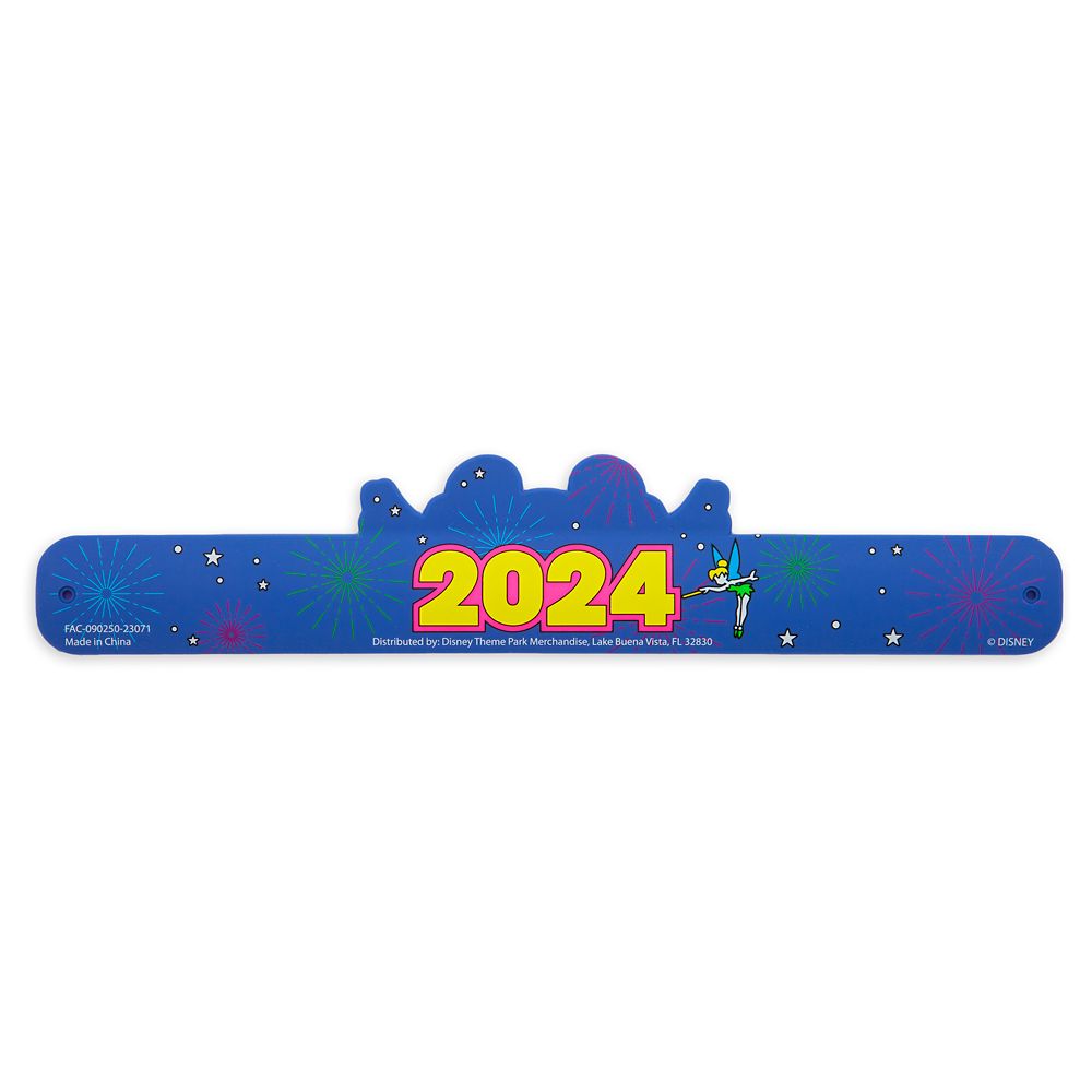 Mickey Mouse ''2024'' Slap Bracelet – Disney Parks