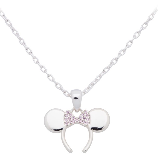 Minnie Mouse Ear Headband Necklace