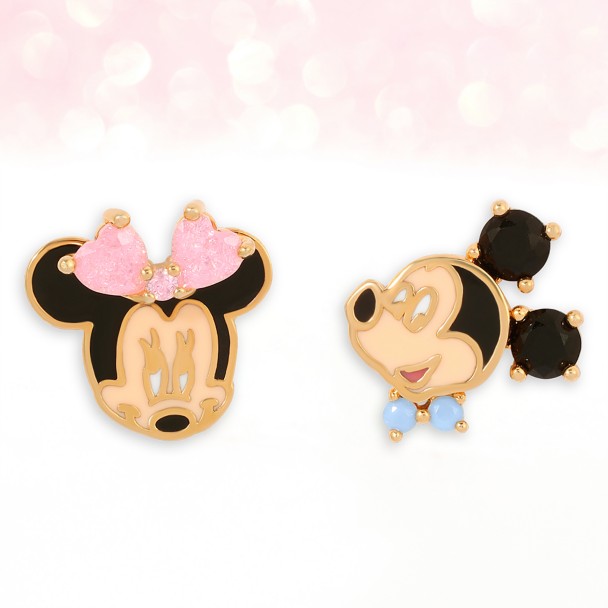Mickey and Minnie Mouse Earrings by Girls Crew