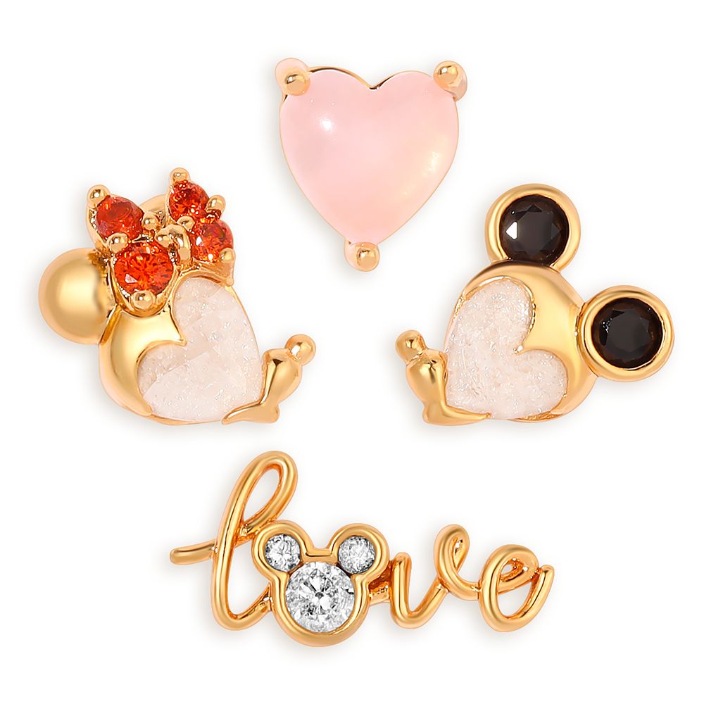 Mickey and Minnie Mouse Icon Earrings Set by Girls Crew  Love Official shopDisney