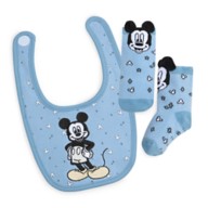 Mickey Mouse Bib and Sock Set for Baby