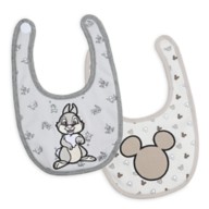 Thumper and Mickey Mouse Bib Set for Baby