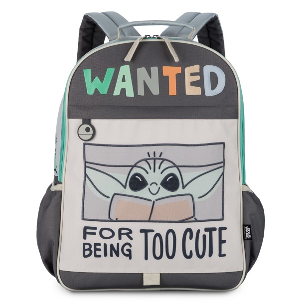 Grogu ''Wanted for Being Too Cute'' Backpack – Star Wars: The Mandalorian