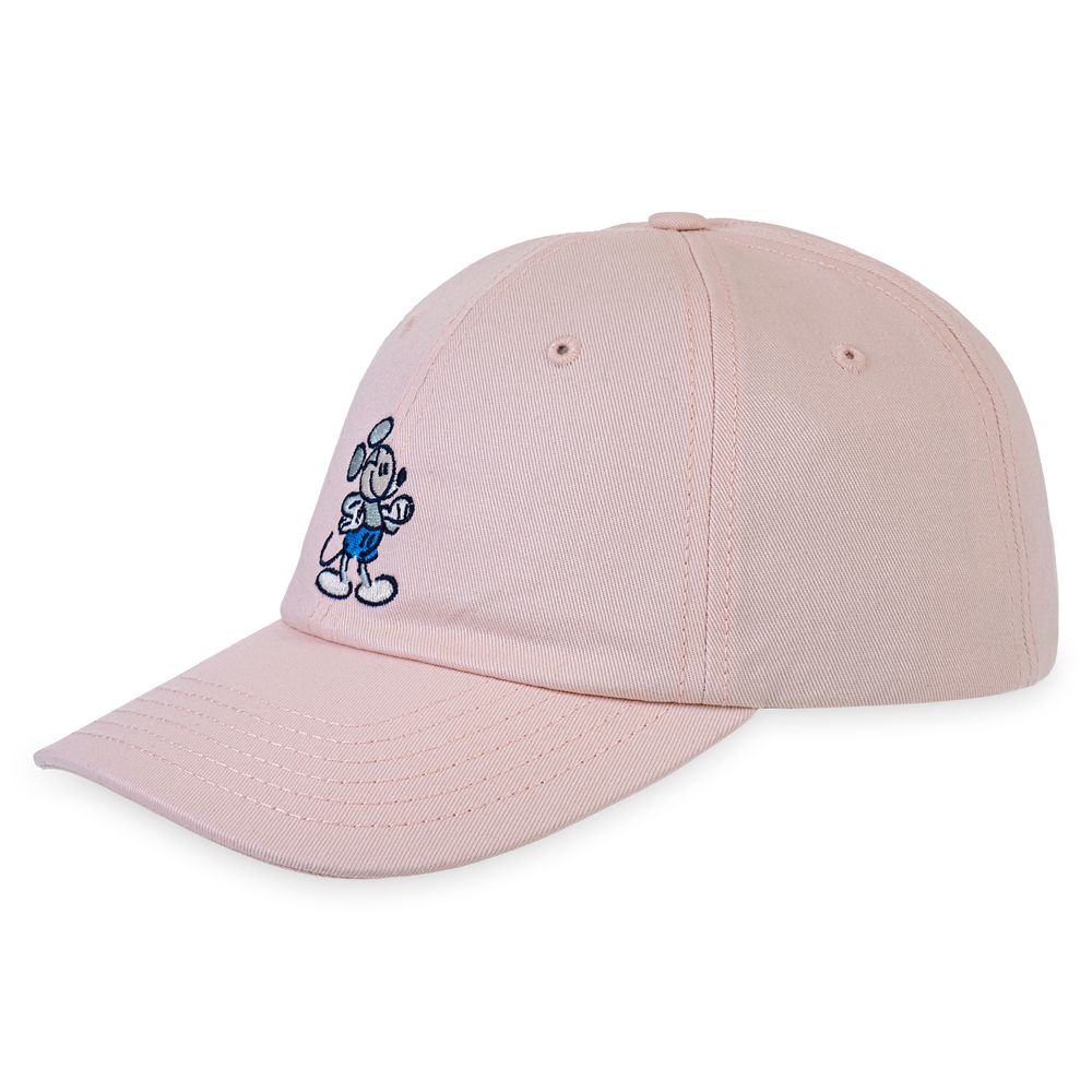 Mickey Mouse Genuine Mousewear Baseball Cap for Adults – Pink