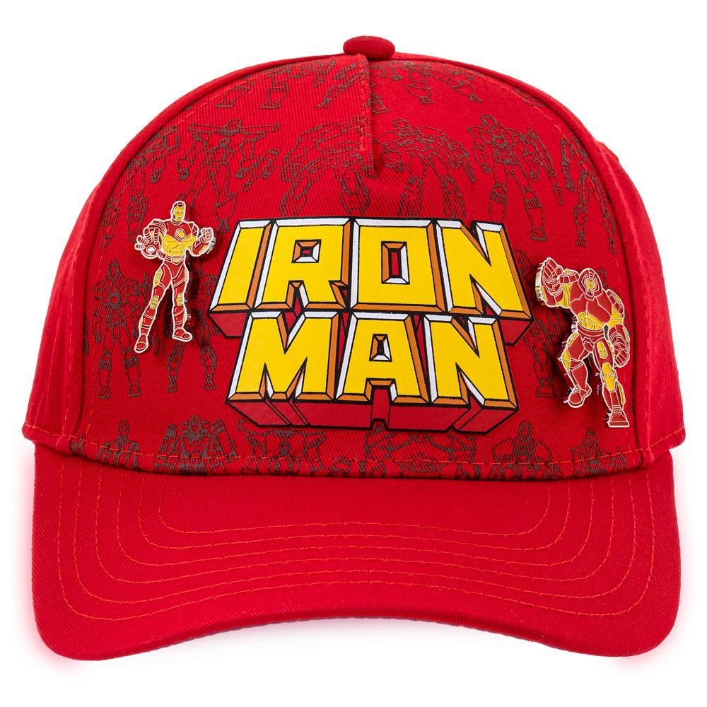Iron Man Baseball Cap with Pins for Adults can now be purchased online
