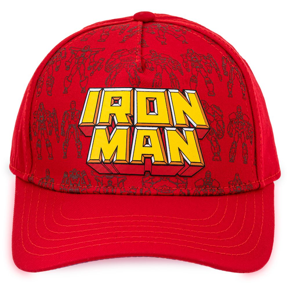 Iron Man Baseball Cap with Pins for Adults