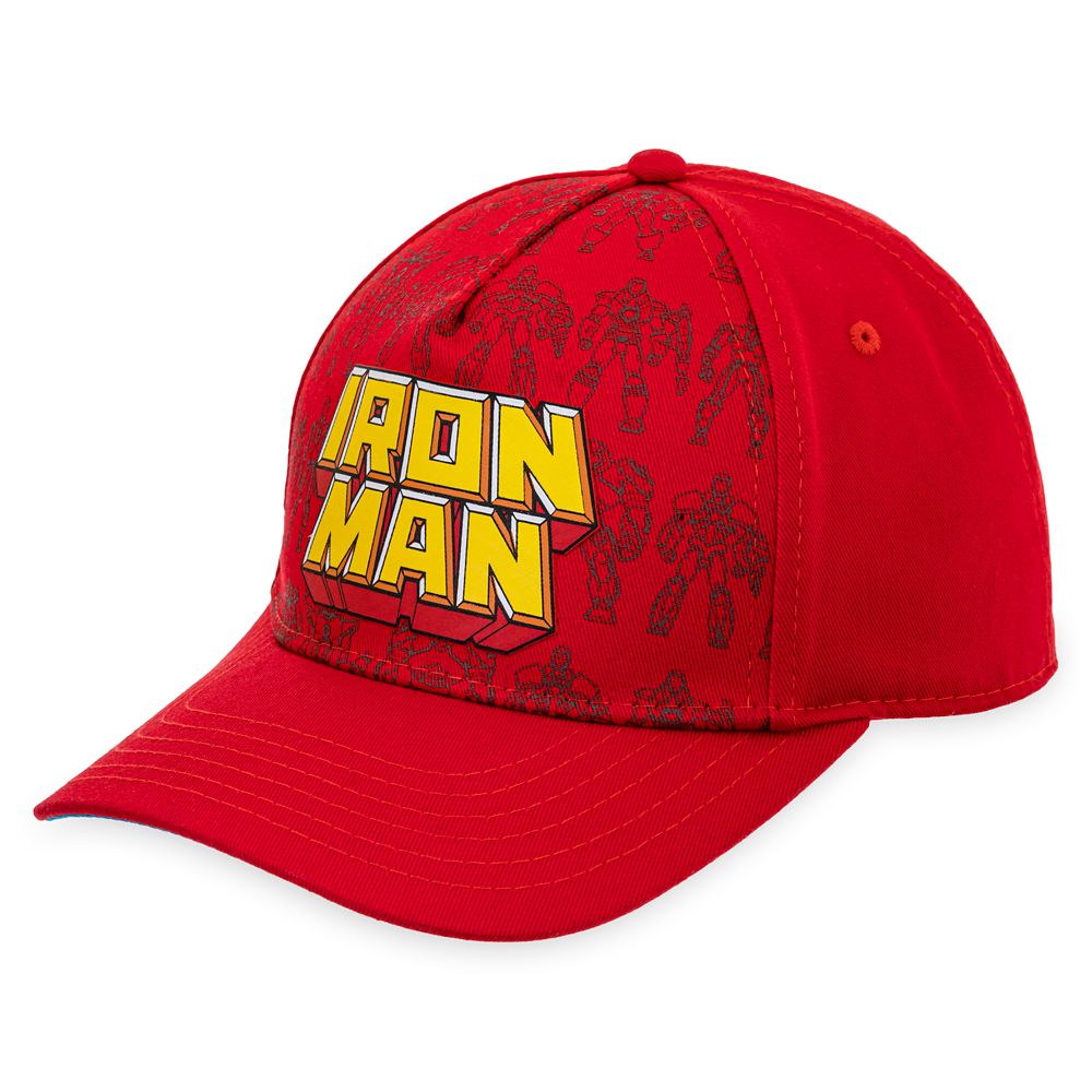 Iron Man Baseball Cap with Pins for Adults