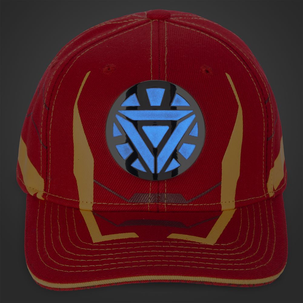 Iron Man Glow-in-the-Dark Baseball Cap for Adults