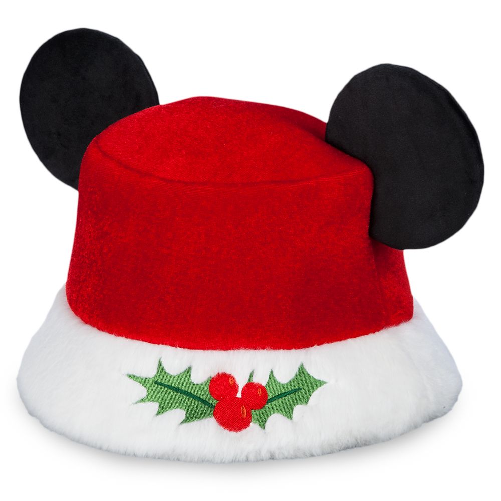 Mickey Mouse Ear Holiday Bucket Hat for Adults