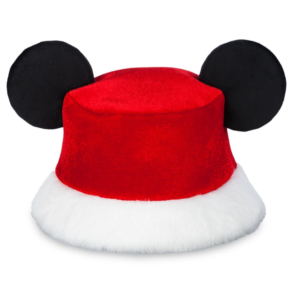 Mickey Mouse Ear Holiday Bucket Hat for Adults