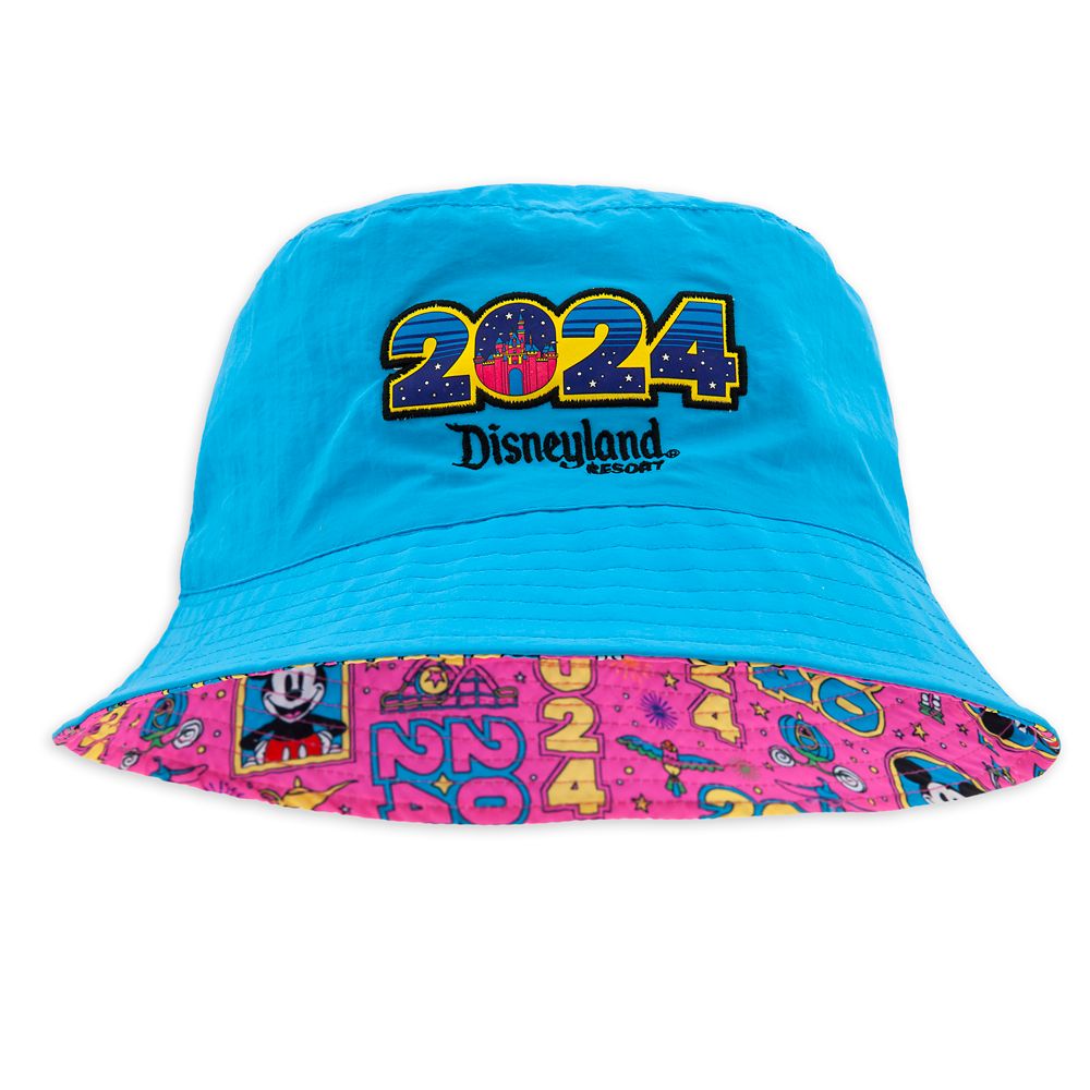 Disneyland 2024 Reversible Bucket Hat for Adults is here now