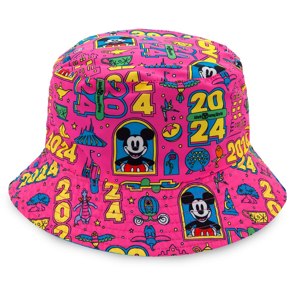 Walt Disney World 2024 Reversible Bucket Hat for Adults