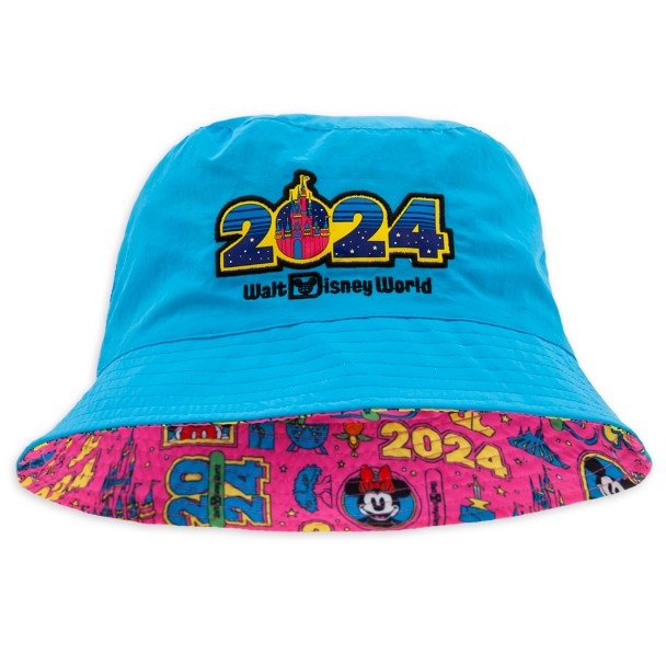 Walt Disney World 2024 Reversible Bucket Hat for Adults