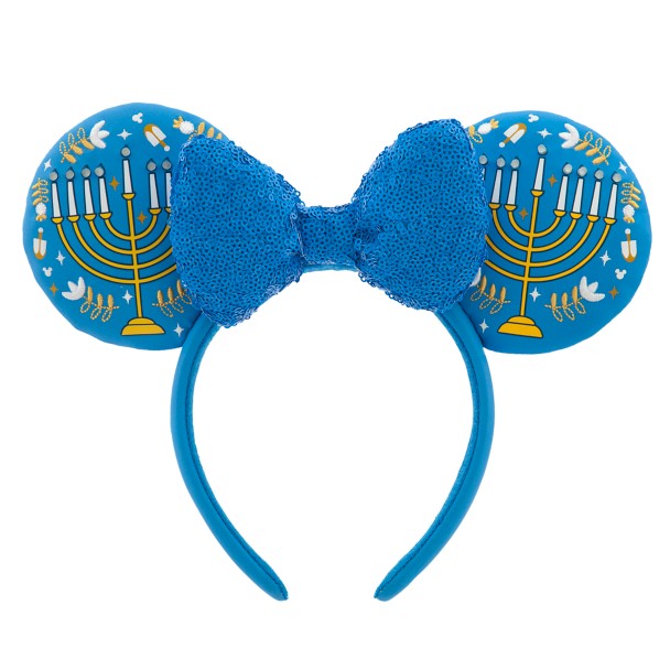 Hanukkah Light-Up Ear Headband for Adults