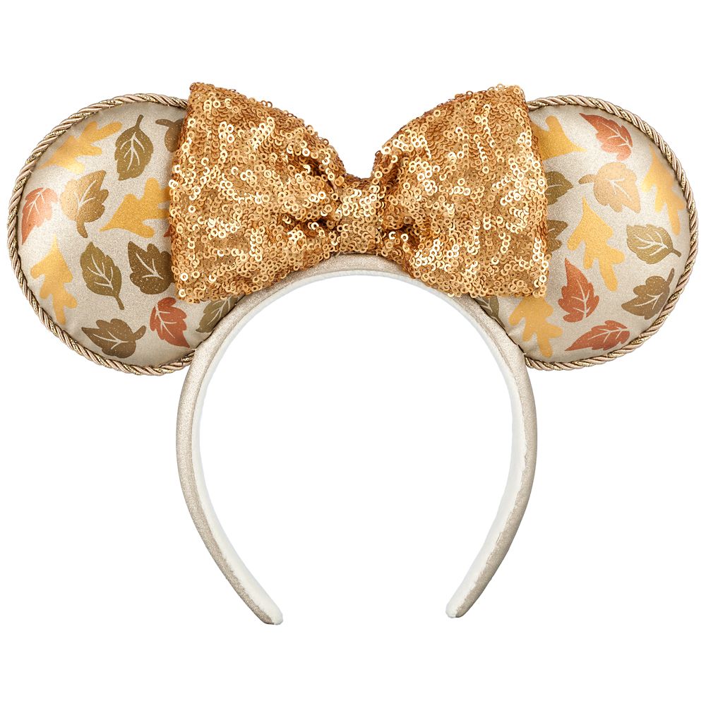 Minnie Mouse Fall Leaves Ear Headband for Adults Official shopDisney