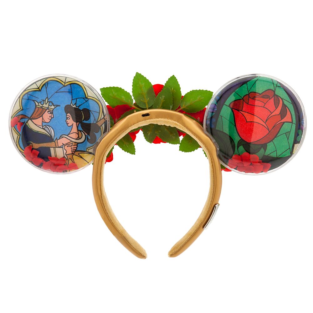 Beauty and the Beast Light-Up Ear Headband for Adults – Disney100
