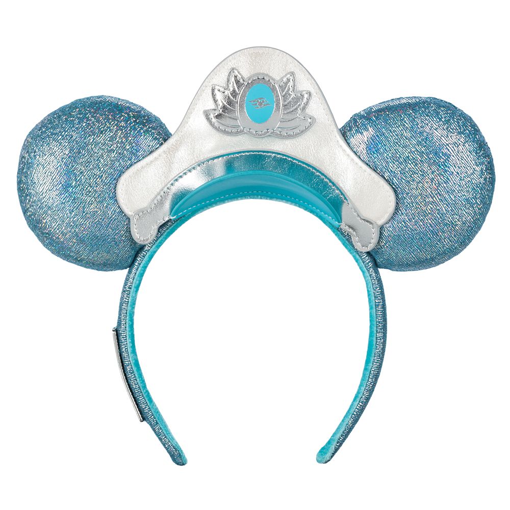 Disney Cruise Line 25th Anniversary Shimmering Seas Loungefly Ear Headband for Adults available online for purchase