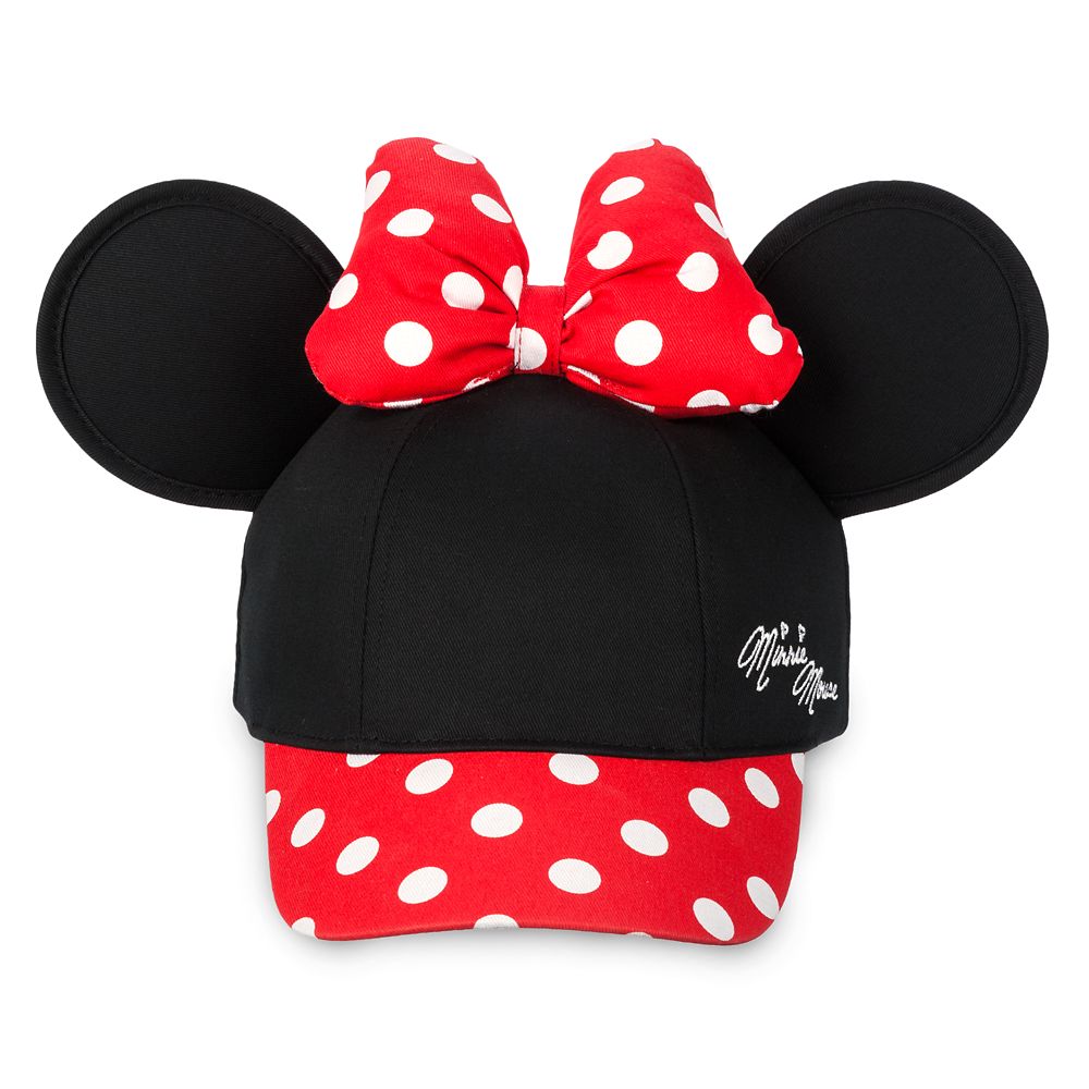 Minnie Mouse Ear Baseball Cap for Kids – Disneyland is available online for purchase