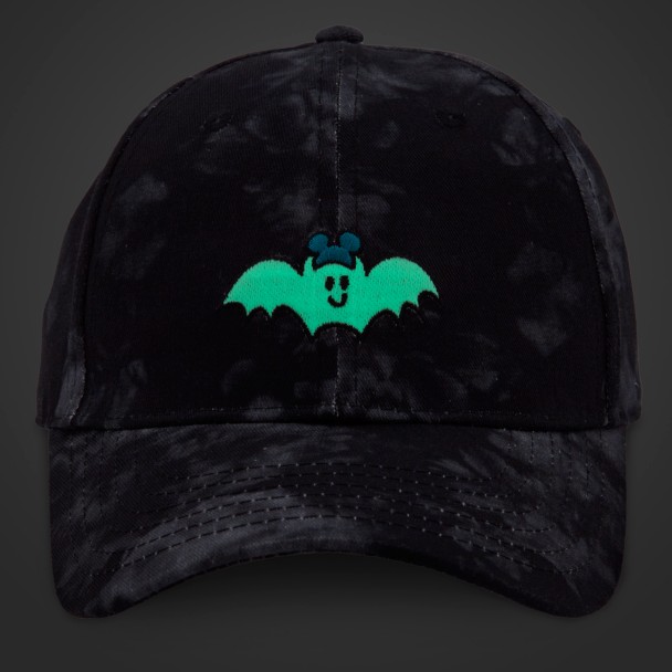 Mickey Mouse Halloween ''Boo!'' Glow-in-the-Dark Baseball Cap for Adults