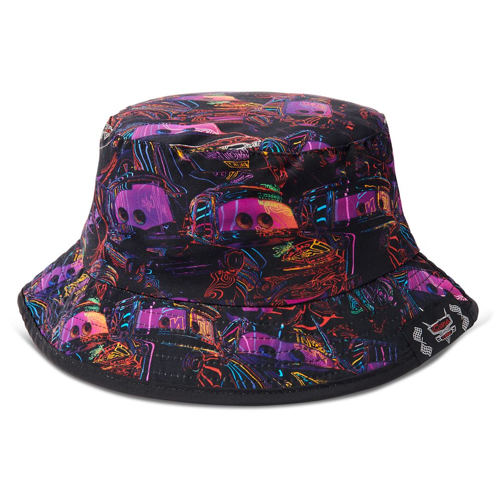 Cars Land Neon Lights Bucket Hat for Kids