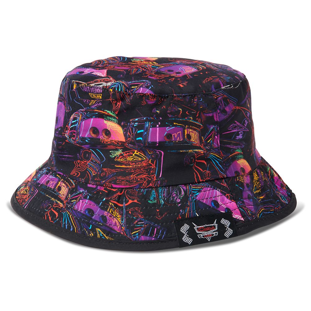 Cars Land Neon Lights Bucket Hat for Kids