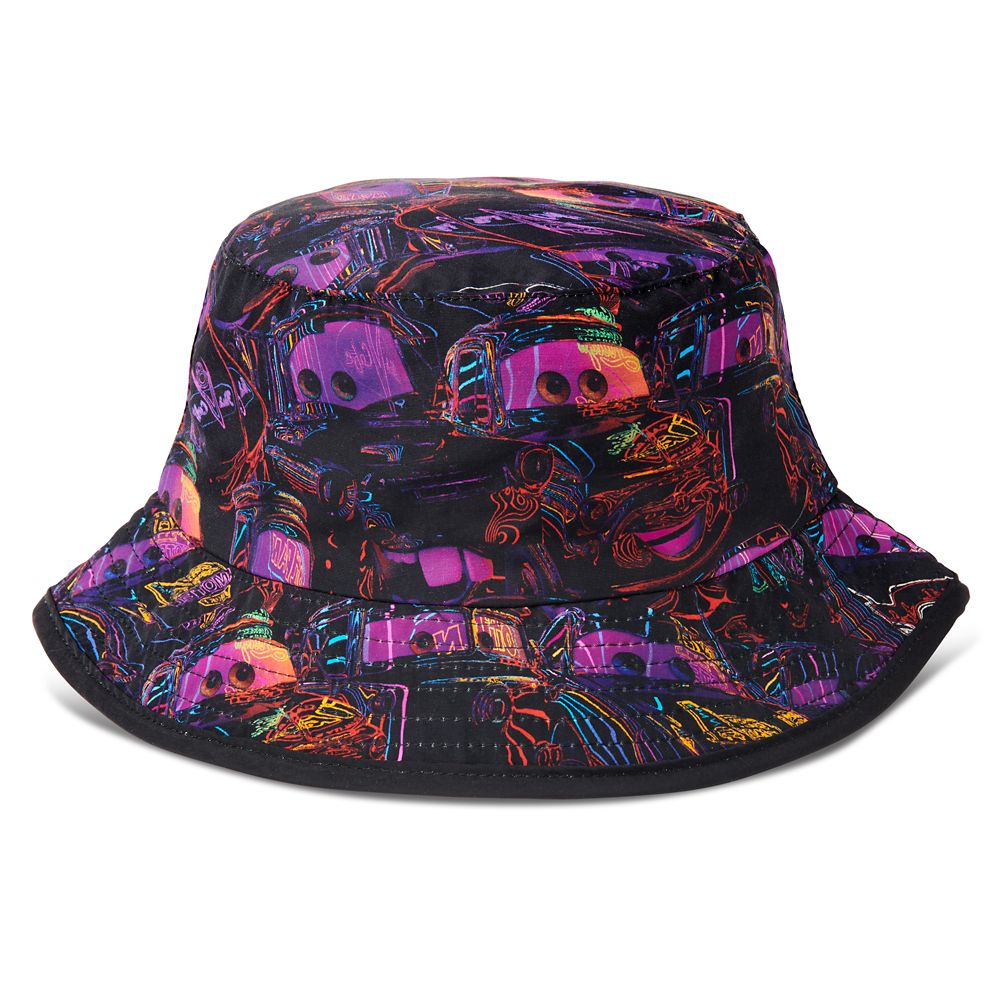 Cars Land Neon Lights Bucket Hat for Kids